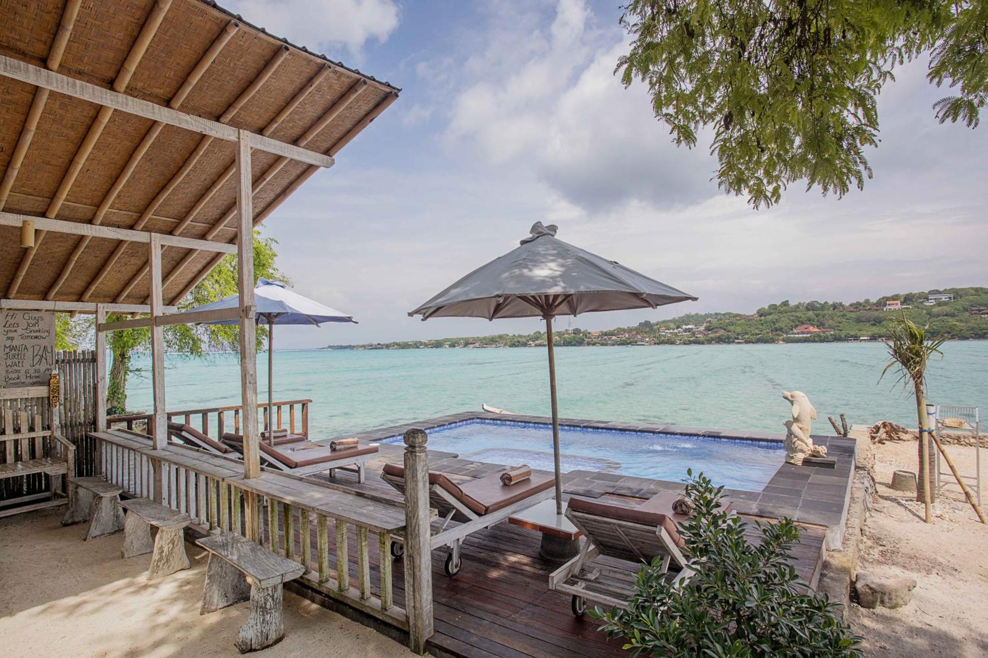 Wooden Beach Sunset Cottages Lembongan Extérieur photo