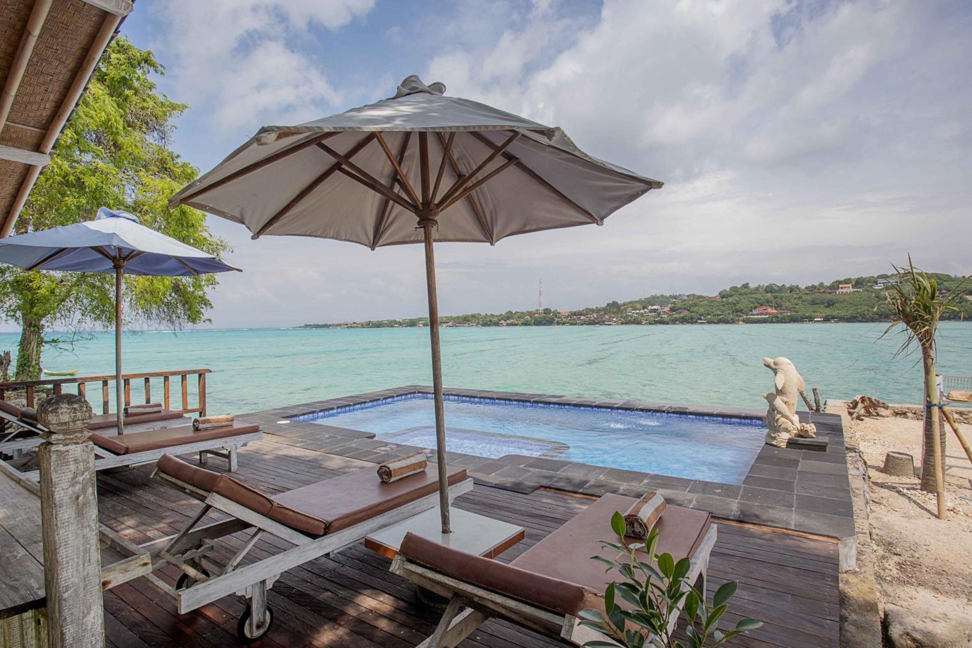 Wooden Beach Sunset Cottages Lembongan Extérieur photo